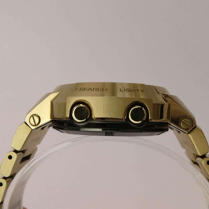 Gショック AWM-500GD-9AJF フルメタル タフソーラー アナログ デジタル SS ブラック文字盤 買取実績 画像