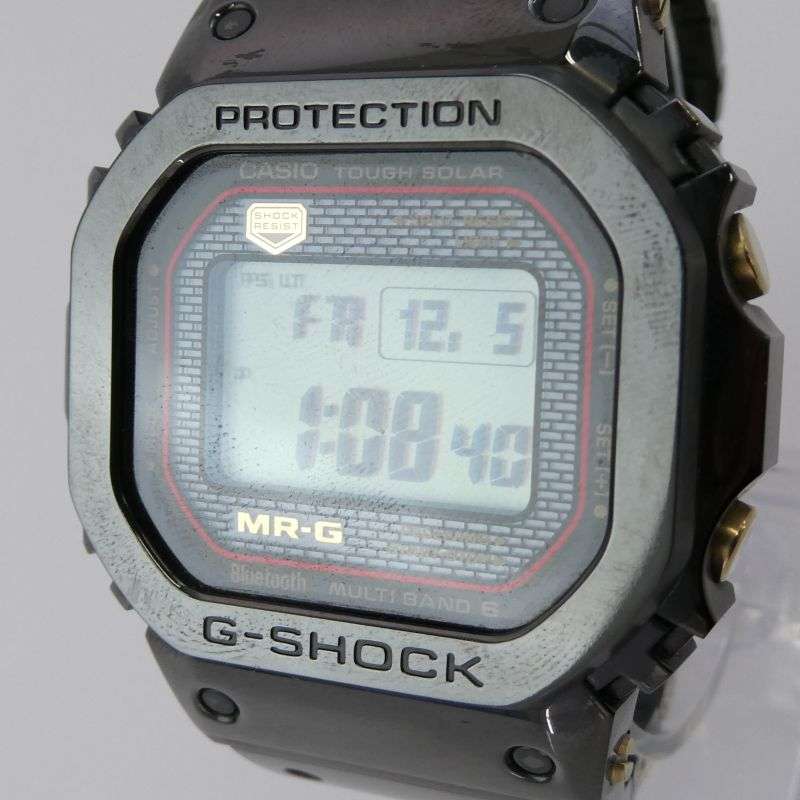 Gショック カシオ MRG-B5000B-1JR MRG-B5000 ソーラー 電波 チタン デジタル ウオッチ 腕時計 買取実績 画像