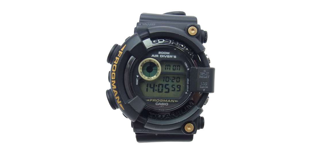カシオ Gショック × MEN IN BLACK 2 メンインブラック2 FROGMAN MEN フロッグマン DW-8200BM-1T 買取実績