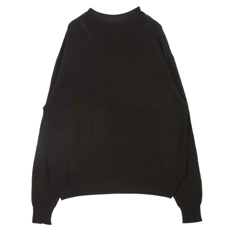 オム プリッセ イッセイミヤケ 24SS HP41KN330 COMMON KNIT リリヤン編み コットン モックネック 長袖 ニット 買取実績 画像