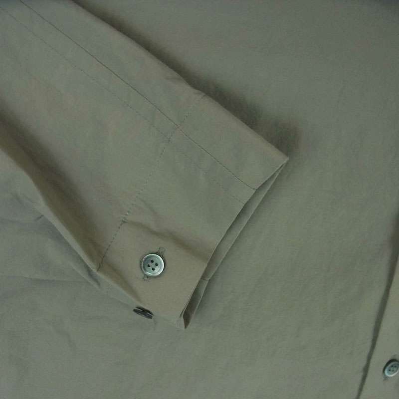 オム プリッセ イッセイミヤケ 25SS HP51FJ317 STREAMLINE SHIRT ストリームライン レギュラーカラー 長袖 シャツ 買取実績 画像