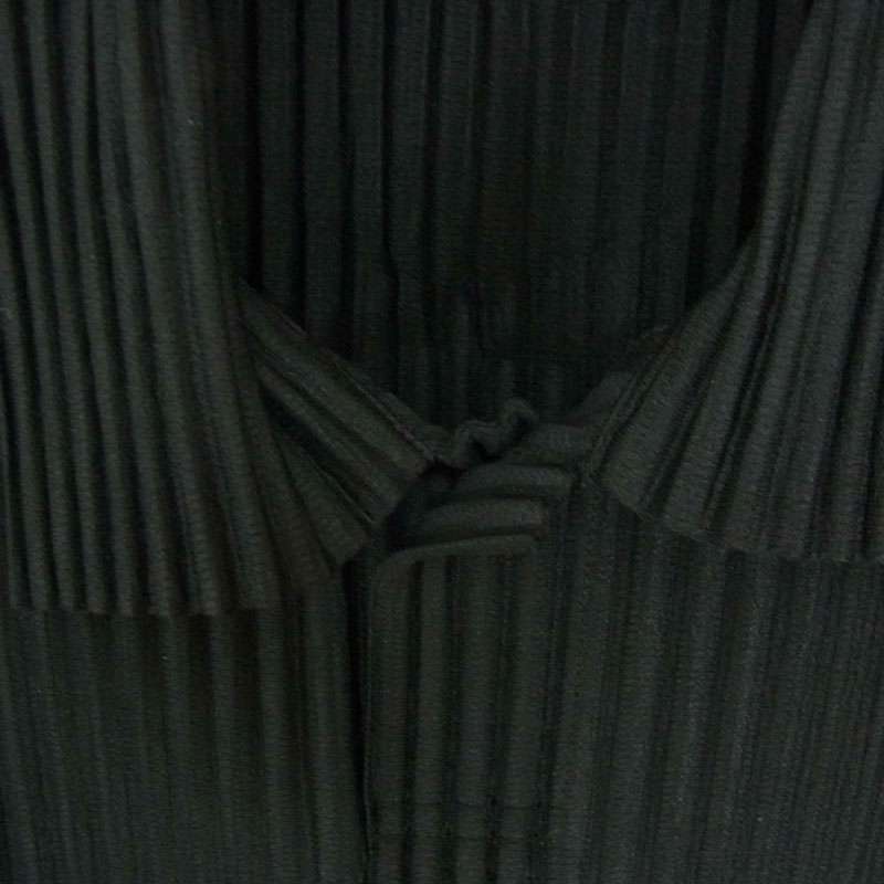 イッセイミヤケ HP33JM107 MONTHLY COLOR オムプリッセ オープンカラー プリーツ 長袖 プルオーバーシャツ 買取実績 画像