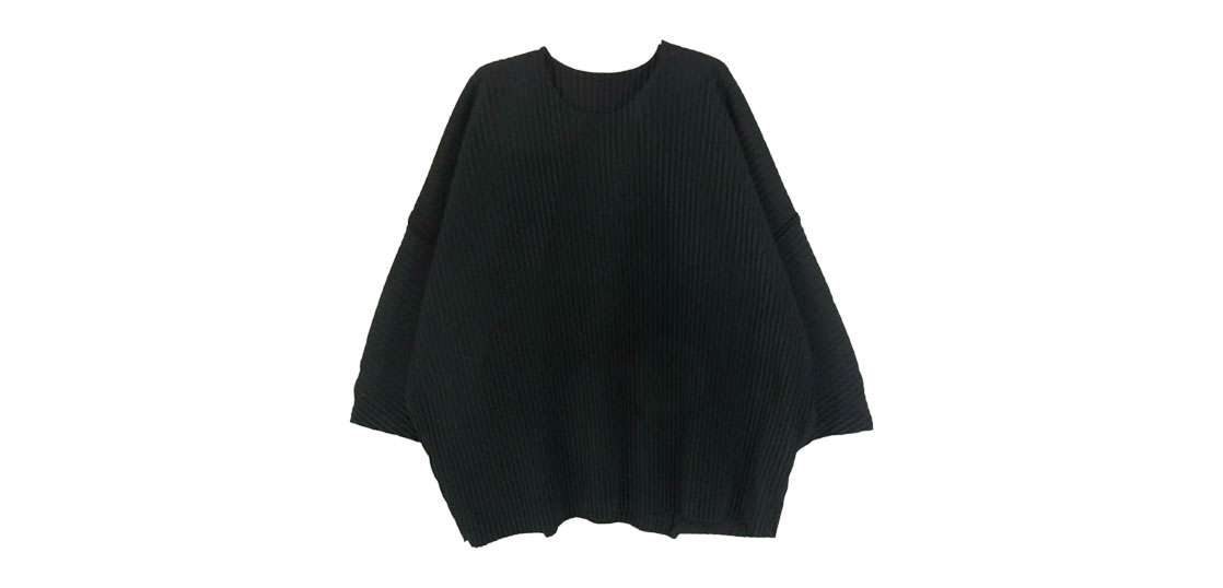 イッセイミヤケオムプリッセ HP41JK118 MONTHLY COLOR オープンカラー プリーツ 七分袖 カットソー Tシャツ 買取実績