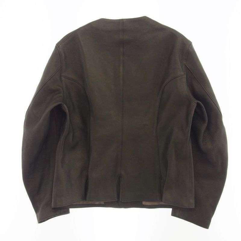 ジェラード TM03430 the 2 monkeys ザ トゥーモンキーズ Round neck Leather Waistcoat ラウンドネック レザー 買取実績 画像