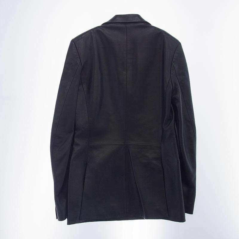 ジルサンダー 651546 ML567401 イタリア製 ダブルブレスト オールレザー テーラードジャケット 買取実績 画像