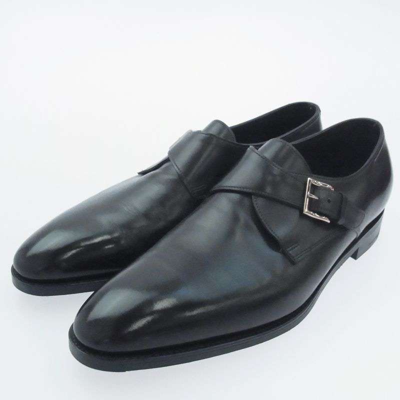 ジョンロブ ASHILL RG アシール モンクストラップ オックスフォードカーフ ドレスシューズ 買取実績 画像