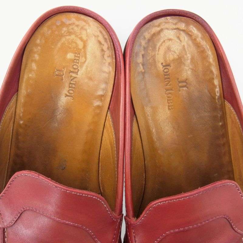 ジョンロブ BAR BADOS バルバドス レザーサンダル シューズ 買取実績 画像