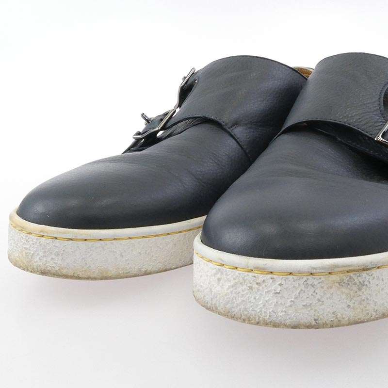 ジョンロブ HOLME ホルム ダブルモンクストラップ レザー スニーカー 買取実績 画像