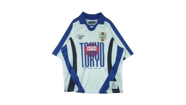 KITH キス Kith Tokyo 5 Year Anniversary Jason II Soccer Top 5周年  ホワイト系 ブルー系 買取実績
