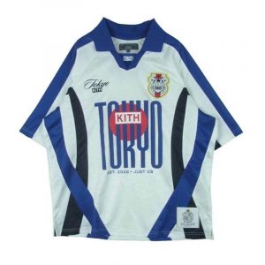 KITH キス Kith Tokyo 5 Year Anniversary Jason II Soccer Top 5周年  ホワイト系 ブルー系 買取実績