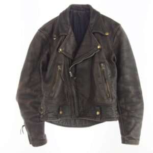 ラングリッツレザーズ 50s 60s コロンビア ホースハイド ダブルライダース レザージャケット 初期型 2ndタイプ CROWN スプリング ジッパー 買取実績