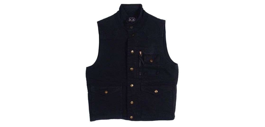 ラングリッツレザーズ B.D Riding Vest 13oz 買取実績