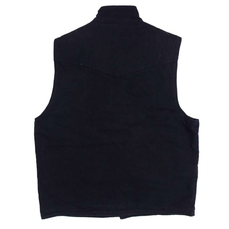 ラングリッツレザーズ B.D Riding Vest 13oz ブラックデニム ライディング ベスト 買取実績　画像