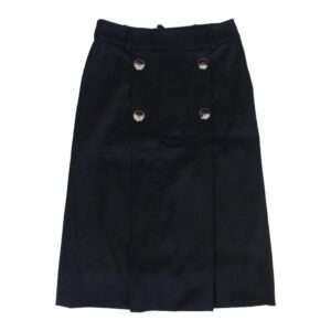 ロエベ ウール ボタン スリット バックジップ スカート 買取実績