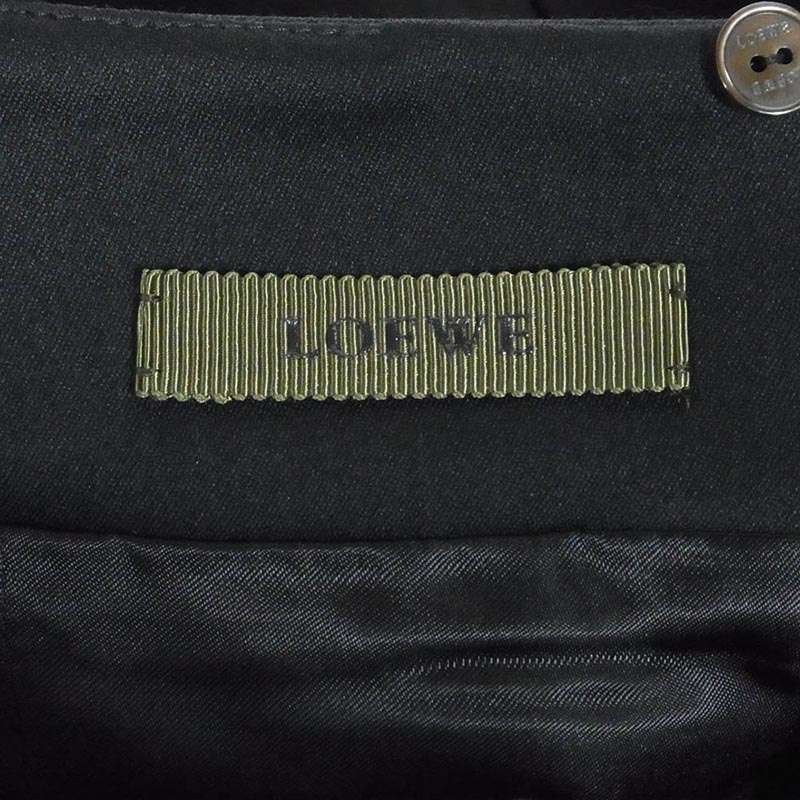 ロエベ ウール ボタン スリット バックジップ スカート 買取実績 画像