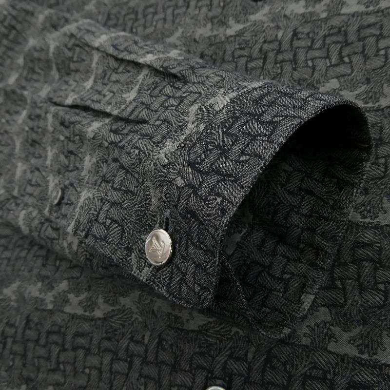 ルイヴィトン 15AW H8S01WBH4 クリストファーネメス ロープ柄 長袖 シャツ 買取実績 画像
