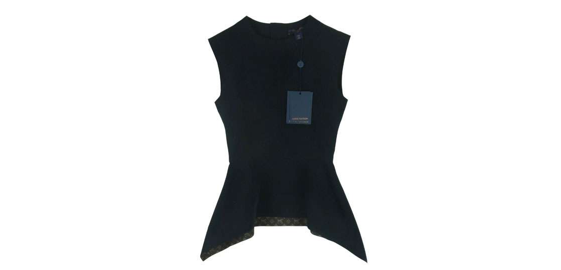 ルイヴィトン 1A7VTN モノグラム ペプラム ノースリーブ ブラウス イタリア製 買取実績