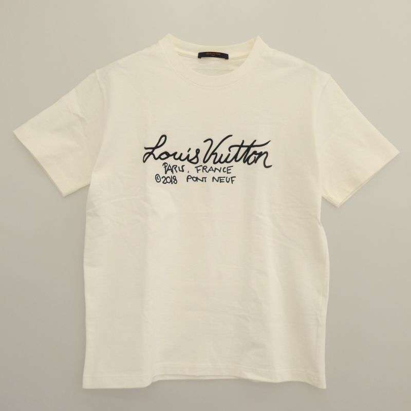 ルイヴィトン 1A7XNG シグネチャー プリント＆エンブロイダリー 半袖 Ｔシャツ 買取実績 画像