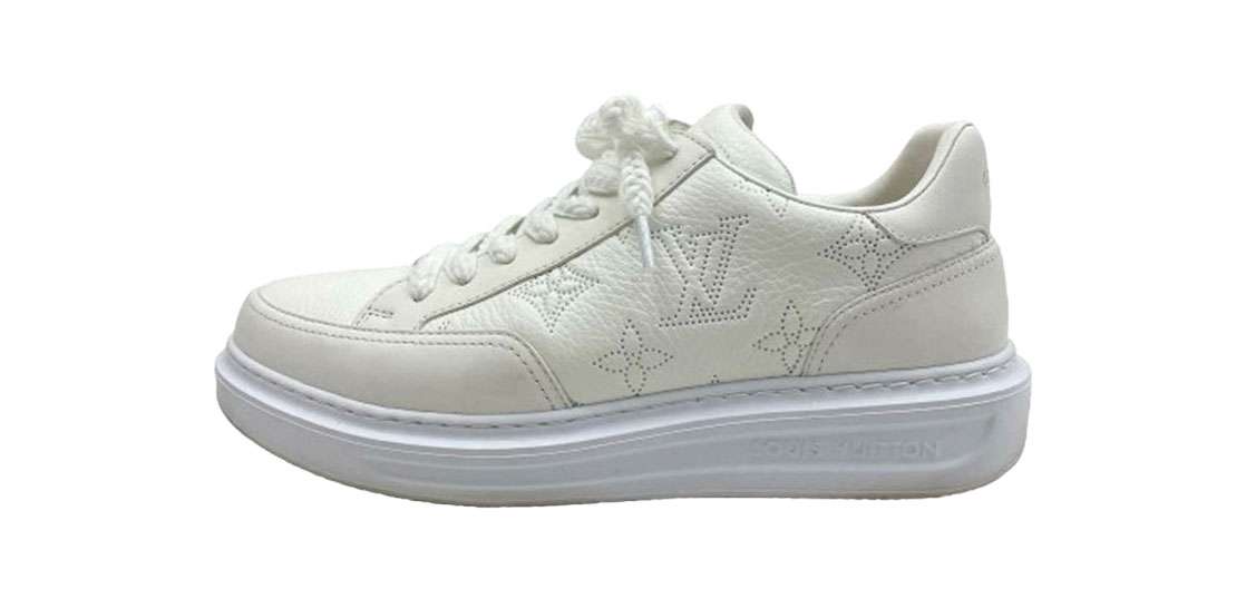 ルイヴィトン 1AAQS4 ビバリーヒルズ ライン モノグラム ローカットスニーカー 買取実績