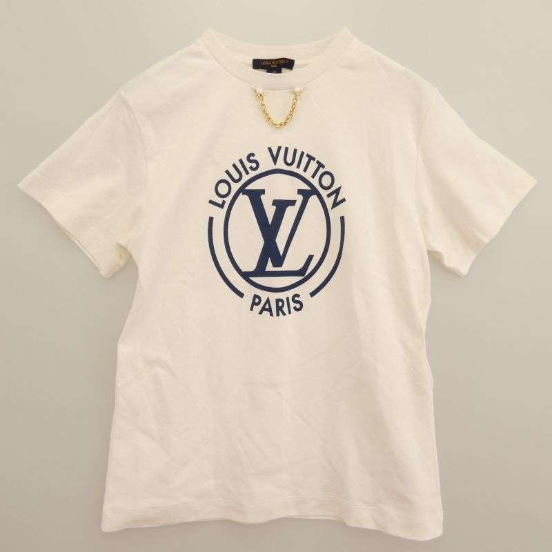ルイヴィトン 1AHEOT フロックド LV 半袖 Tシャツ 買取実績 画像