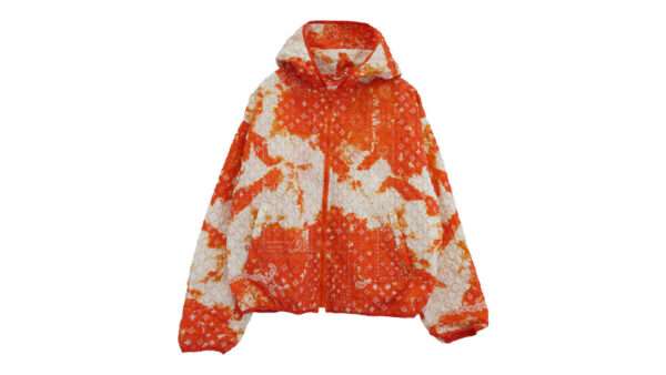 ルイヴィトン 22年製 RM222M NW1 HNB12W モノグラム バンダナ タイダイ ブリーチ加工 総柄 ジップアップ フーディ ジャケット 買取実績