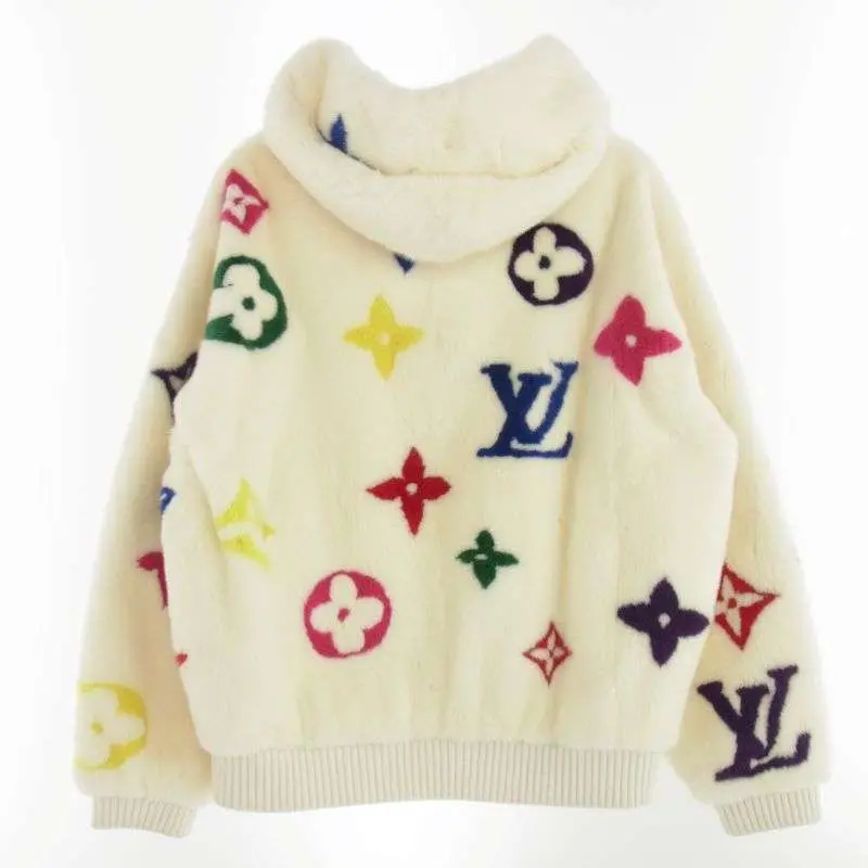ラ*ル様 ❤️極美品❤️即完売ルイヴィトン エシャルプ ミンク モノグラム リバ ルイヴィトン 21AW RM212Q TKX HLL19E モノグラム マルチ ミンクファー