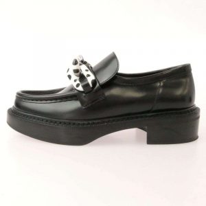 ルイヴィトン × Yayoi Kusama ヤヨイクサマ 草間彌生 22AW MA1212 アカデミーライン レザー ローファー シューズ 買取実績