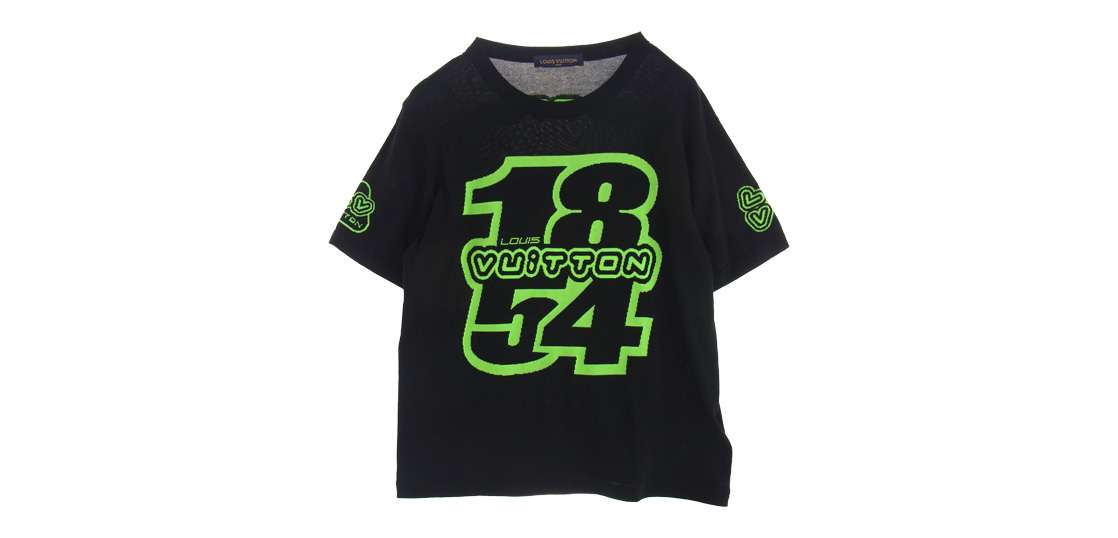 ルイヴィトン 22AW RM222 ZTD HNN78W グラフィック ニット Tシャツ