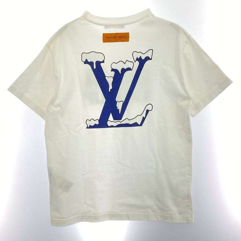 ルイヴィトン 22SS RM221 NPL HMY98W DO A KICKFLIP ロゴプリント 半袖 Tシャツ 買取実績 画像