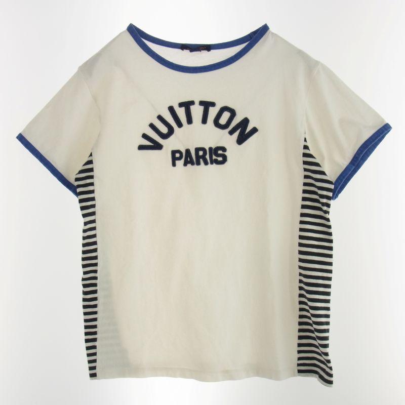 ルイヴィトン 23AW 1ABCFP Vuitton Paris Tシャツ 半袖 トリム 買取実績 画像