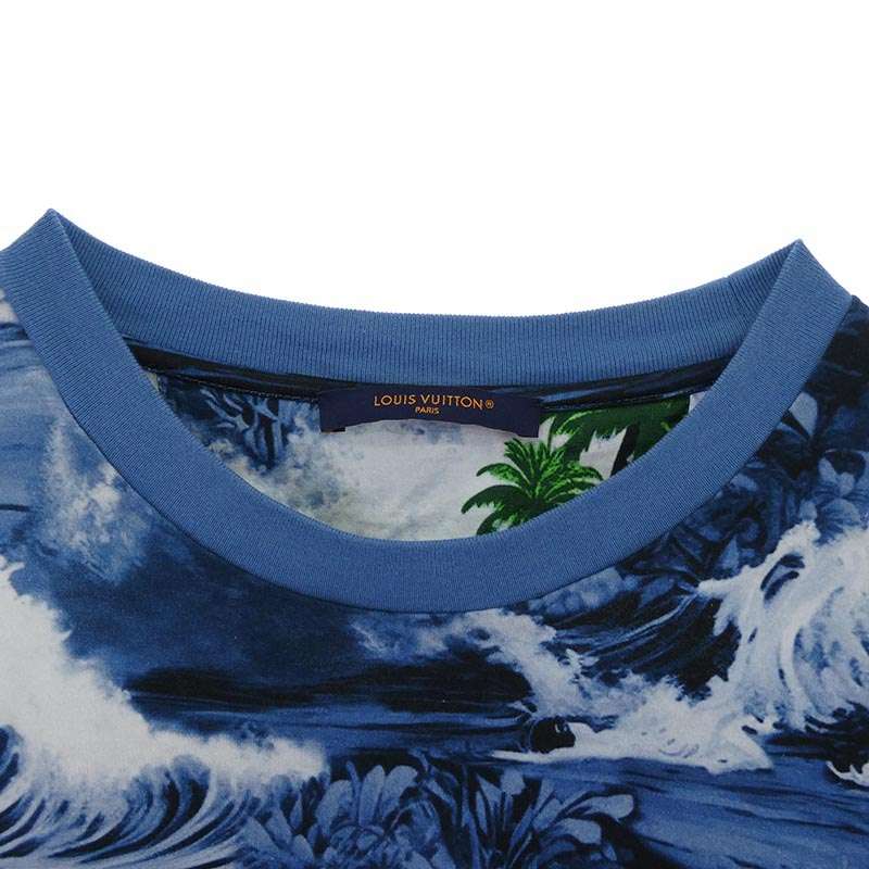 ルイヴィトン 24AW HRY20W ロゴ刺繍 総柄 半袖 Tシャツ カットソー 買取実績 画像