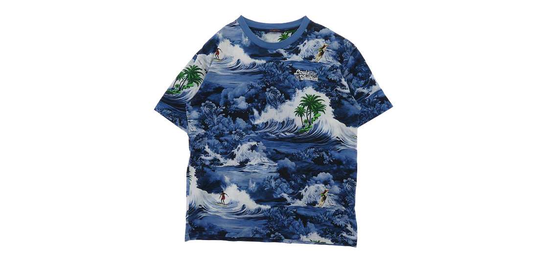 ルイヴィトン 24AW HRY20W ロゴ刺繍 総柄 半袖 Tシャツ カットソー 買取実績