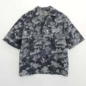 ルイヴィトン 24AW RM242MM LJG HRS25W ロゴ刺繍 フラワー総柄 ジャガード デニム 半袖 シャツ 買取実績
