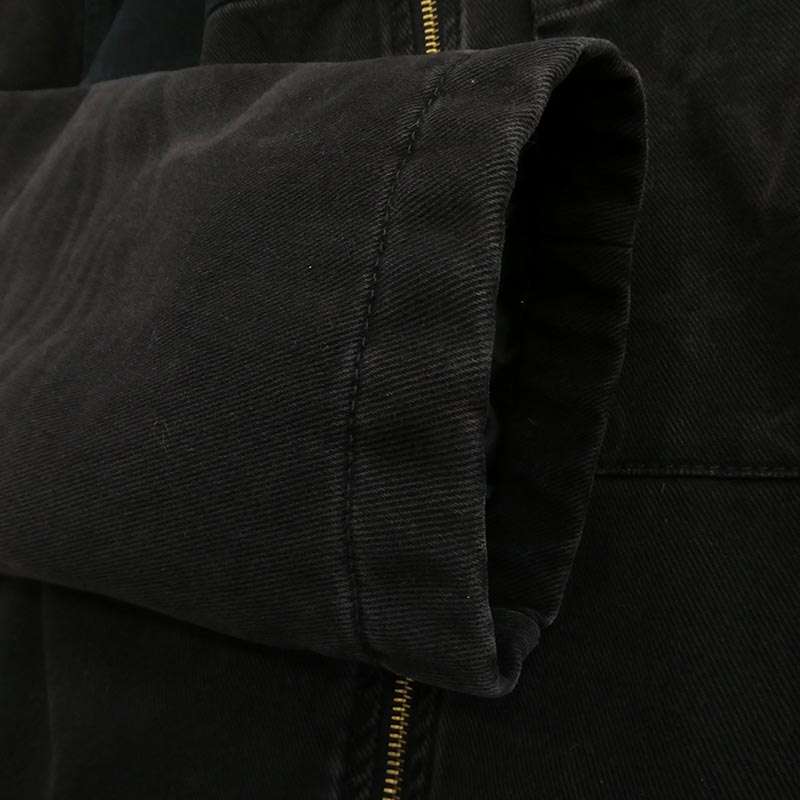 ルイヴィトン 24SS HQA05W ファー フーデッド 中綿 ジップアップ モノグラムポケット ジャケット ブルゾン 買取実績 画像