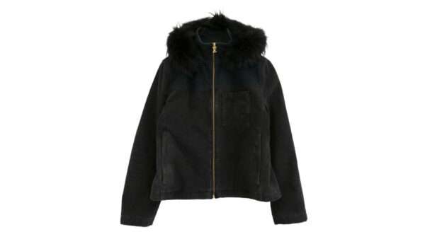 ルイヴィトン 24SS HQA05W ファー フーデッド 中綿 ジップアップ モノグラムポケット ジャケット ブルゾン 買取実績