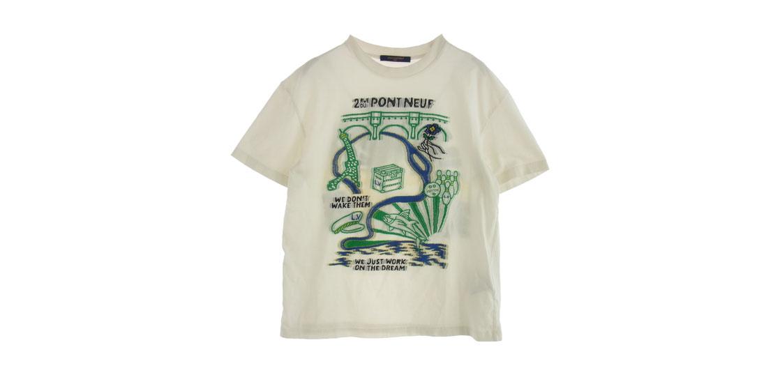 LOUIS VUITTON ルイヴィトン モノグラム レース Tシャツ 刺繍 2023SS☆すぐ届く！【ルイヴィトン】 モノグラム Tシャツ 関税込