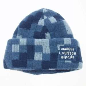 ルイヴィトン 24SS M7407A ダミエ ニット ビーニー 買取実績