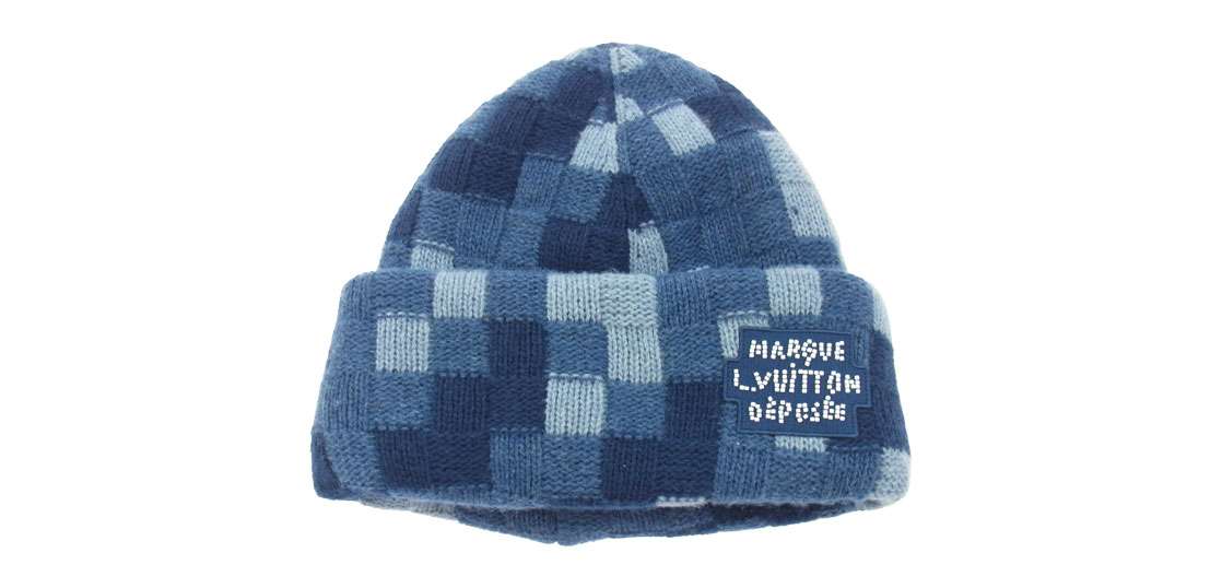 ルイヴィトン 24SS M7407A ダミエ ニット ビーニー 買取実績