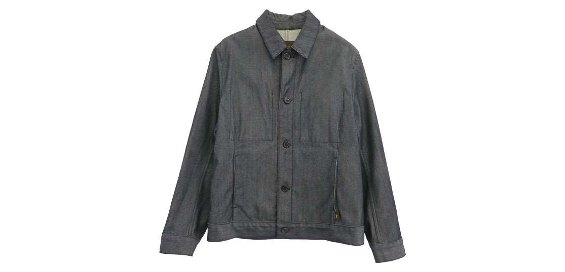 ルイヴィトン バックロゴプリント ウールコットン デニム ジャケット 買取実績