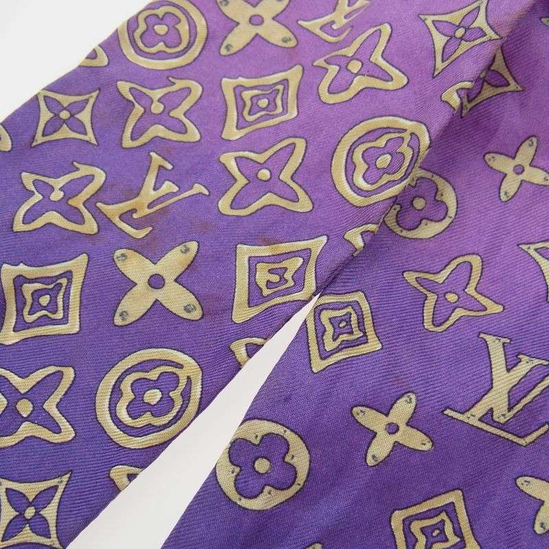 ルイヴィトン バンドー モノグラム マップ スカーフ 買取実績 画像