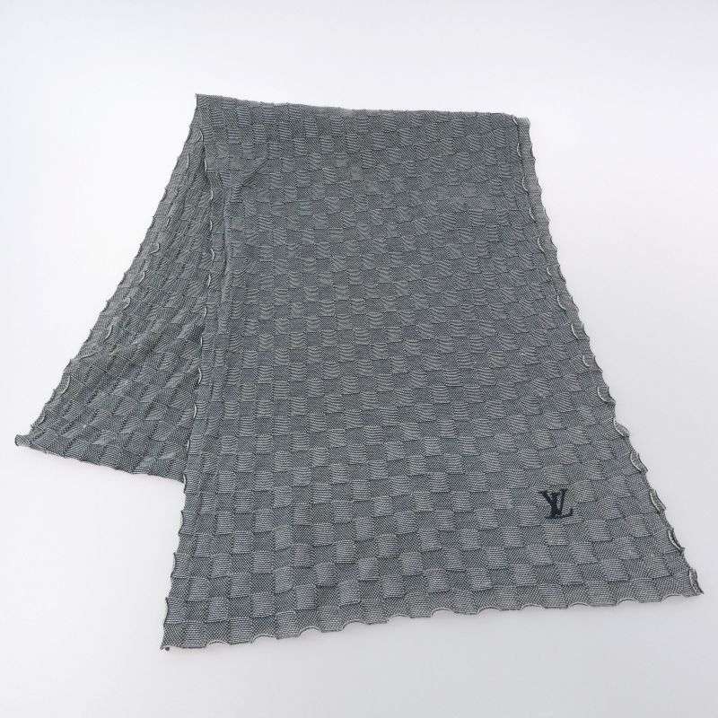 ルイヴィトン ダミエ LVロゴ コットン ストール マフラー 買取実績 画像