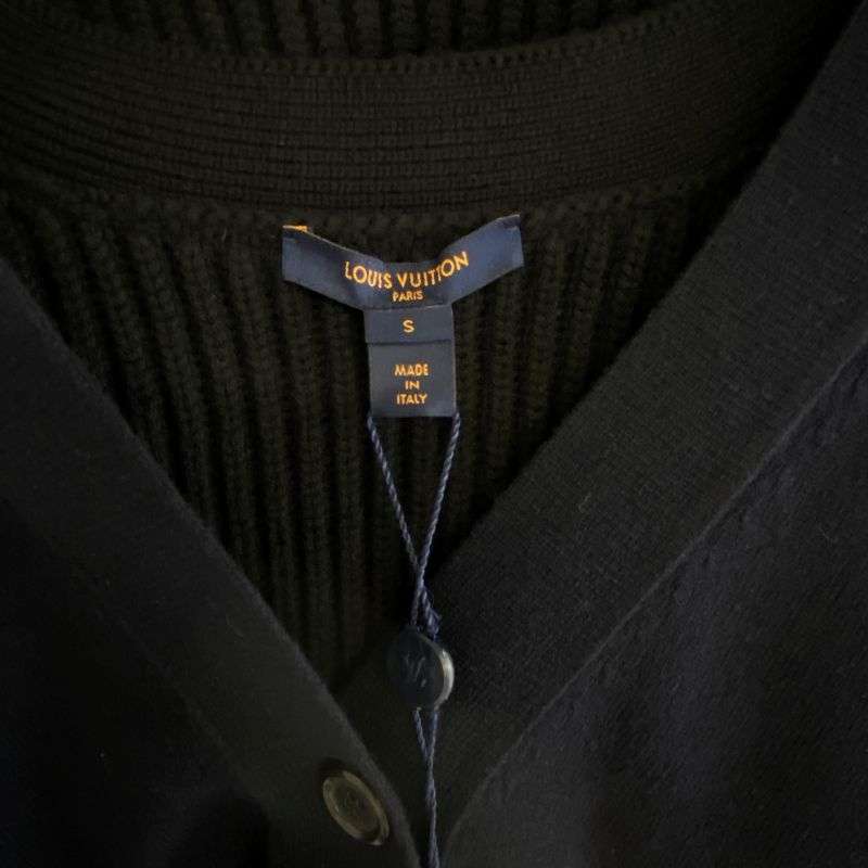 ルイヴィトン FFKC97HWV ウール カシミヤ 切替 バックロング カーディガン 買取実績 画像