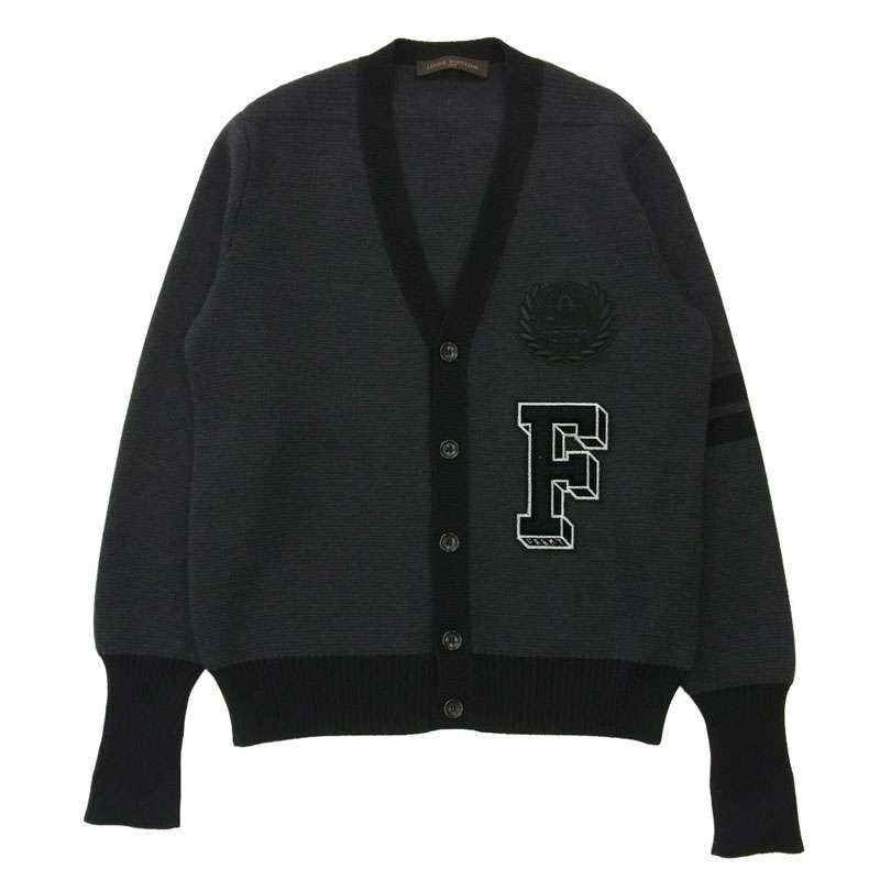 ルイヴィトン Fragment フラグメント 藤原ヒロシ ウール エンブロイダリ― カーディガン 買取実績 画像