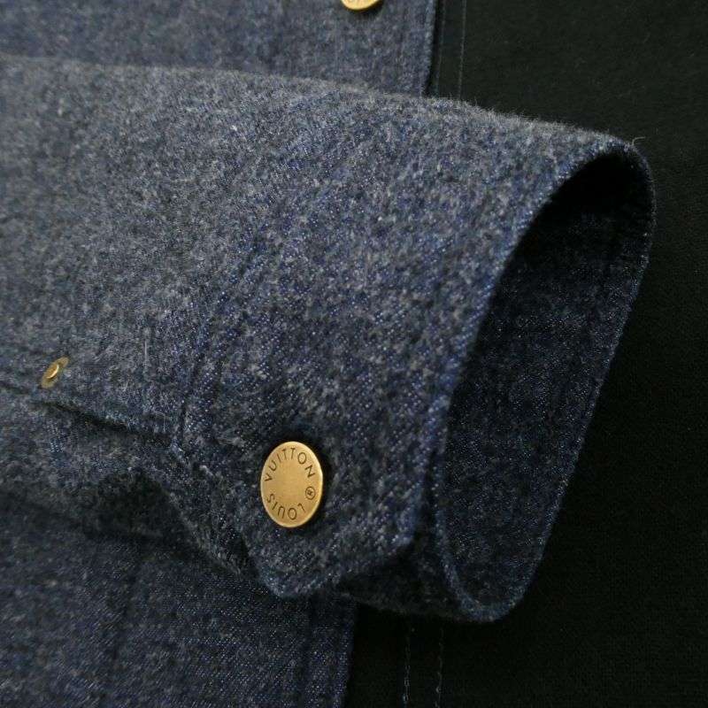 ルイヴィトン H8A61WBI9 コットンデニム生地 ロゴボタン トラッカージャケット 買取実績 画像