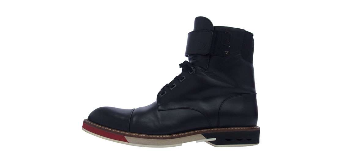 ルイヴィトン レザー ショート ロゴ ブーツ 買取実績