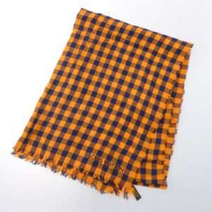 ルイヴィトン ロゴ刺繍 エトール マサイチェック コットン ストール 買取実績