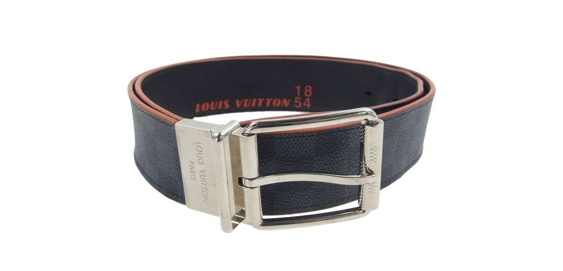 ルイヴィトン M0156 ダミエ コバルト サンチュール ベルト 買取実績