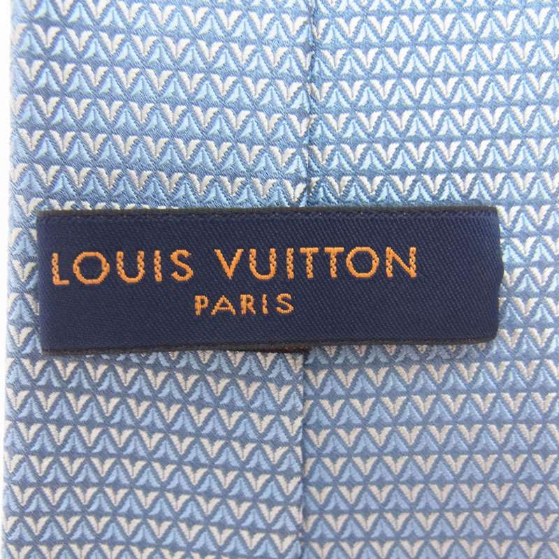 ルイヴィトン M71209 ダイヤモンド V シルク100% ネクタイ 買取実績 画像