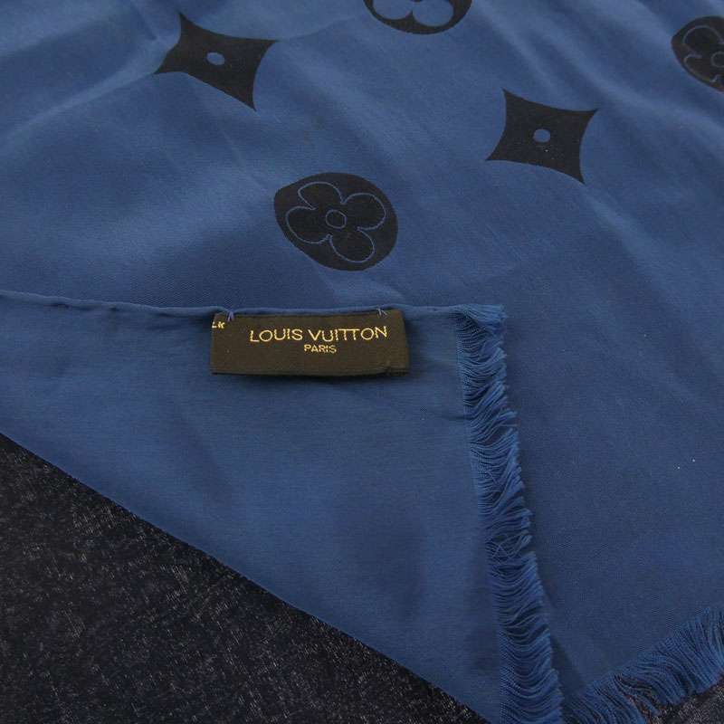 ルイヴィトン M71743 モノグラム エトール ヴェニス ショール シルク アセテート ストール スカーフ 買取実績 画像