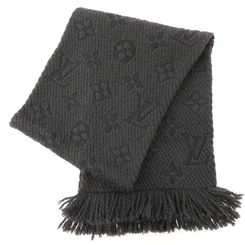 ルイヴィトン M72431 エシャルプ ロゴマニア ウール シルク モノグラム マフラー 買取実績 画像